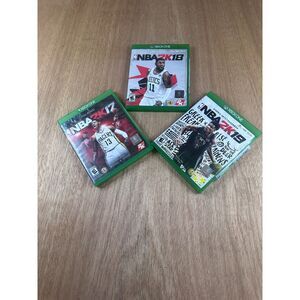 NBA 2K Xbox One Game Lot – 2K17 2K18 2K19